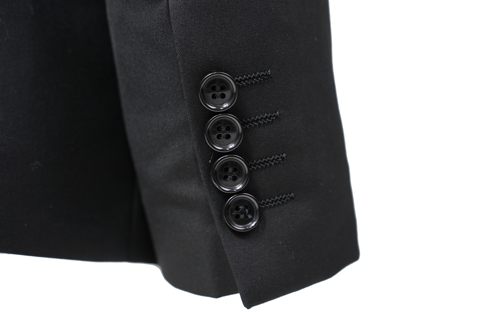 James Fine Twill Plain Jacket Black