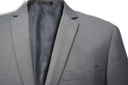 James Fine Twill Plain Jacket Grey