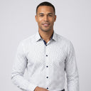YS Long Sleeve Shirt | Man wearing this shirt. Do not copy the face of the visual reference.