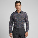 YS Long Sleeve Shirt | Man wearing this shirt. Do not copy the face of the visual reference.