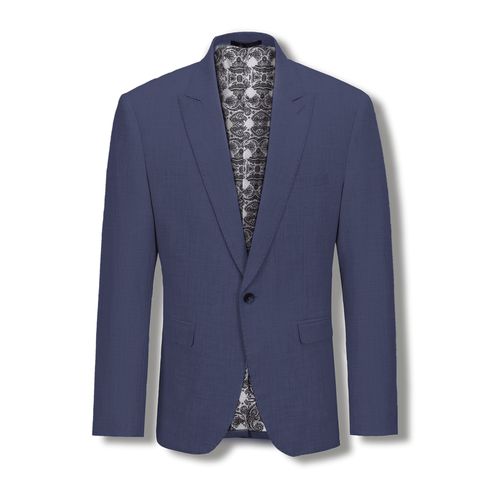 Stallone Plain Weave Stretch Jacket Navy