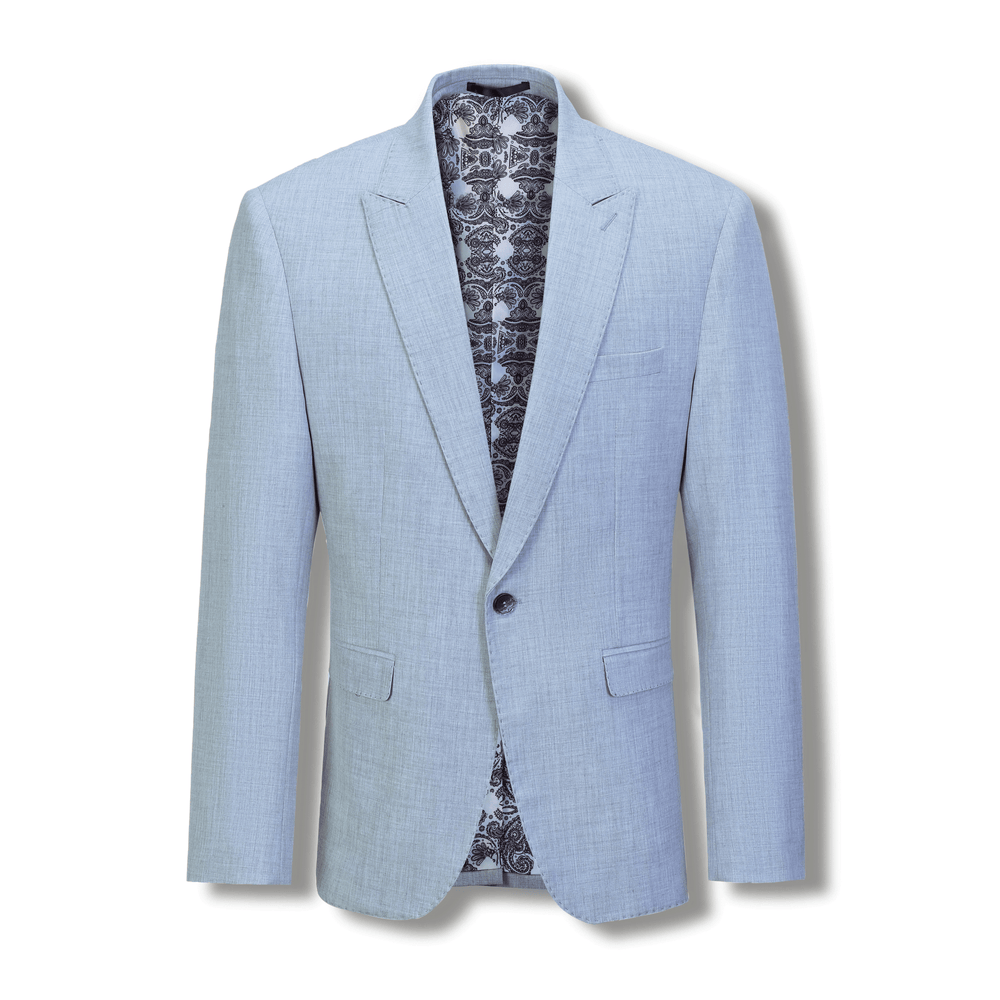 Stallone Plain Weave Stretch Jacket Sky