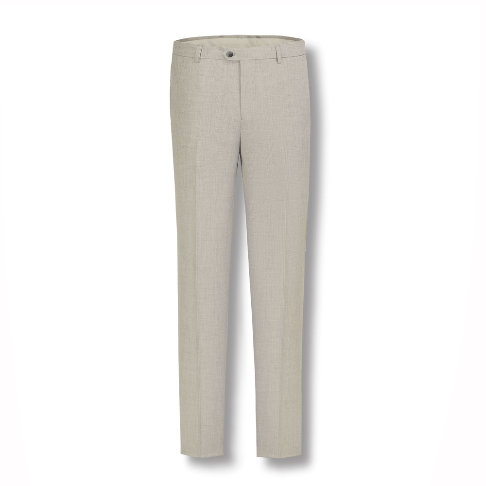 Stallone Plain Weave Stretch Boys Trousers SAND