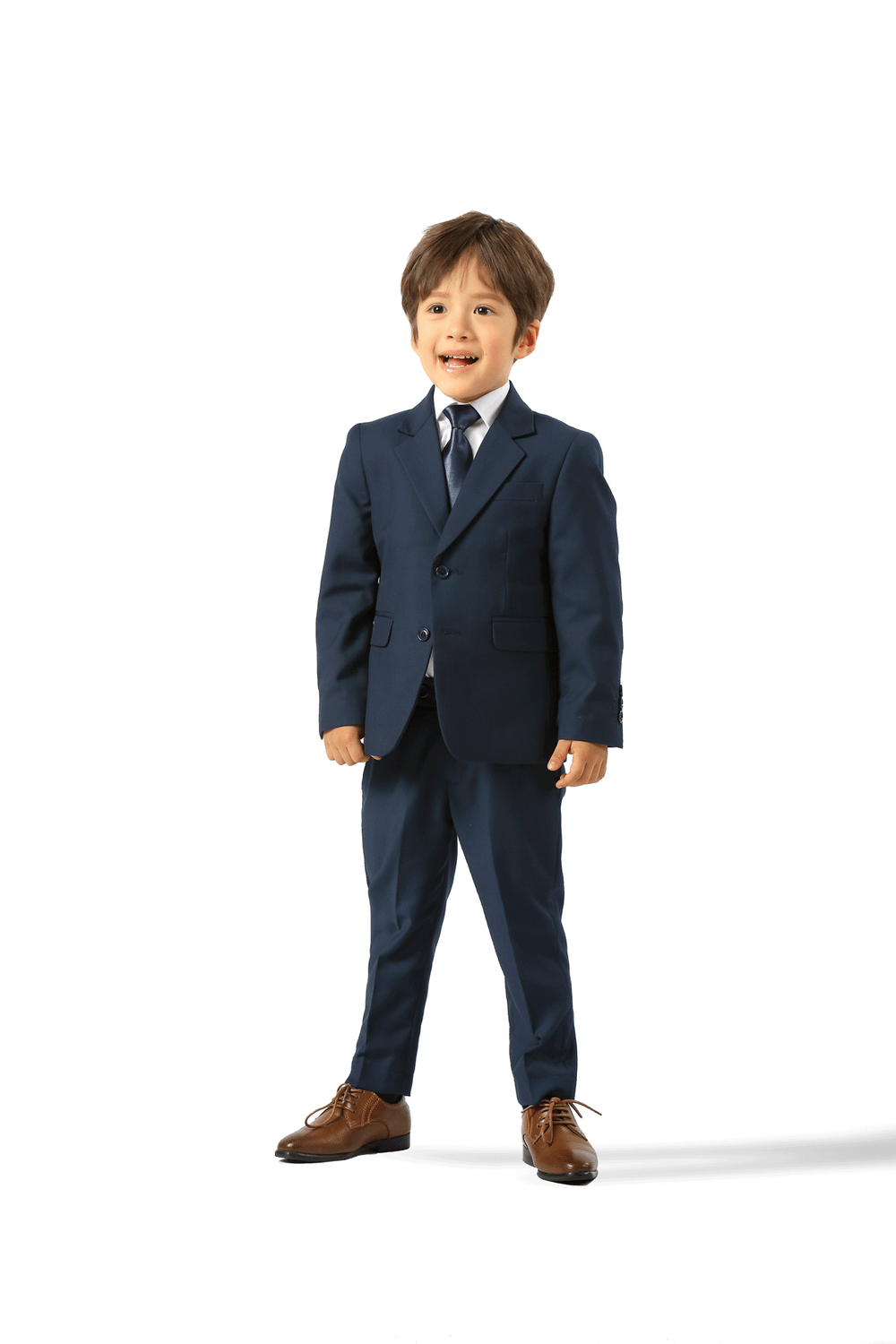 James Fine Twill Plain Boys Jacket BLUE (63)