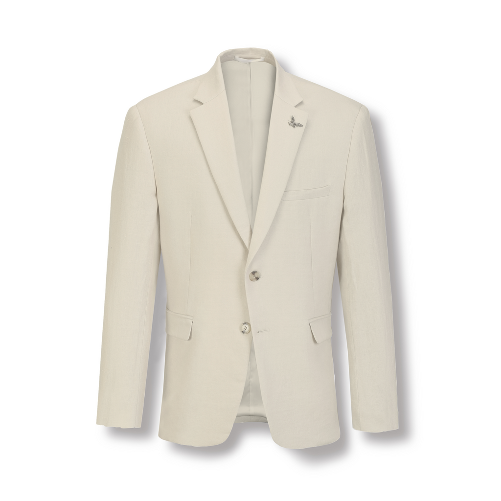 Pure Linen Havana Suit Sand