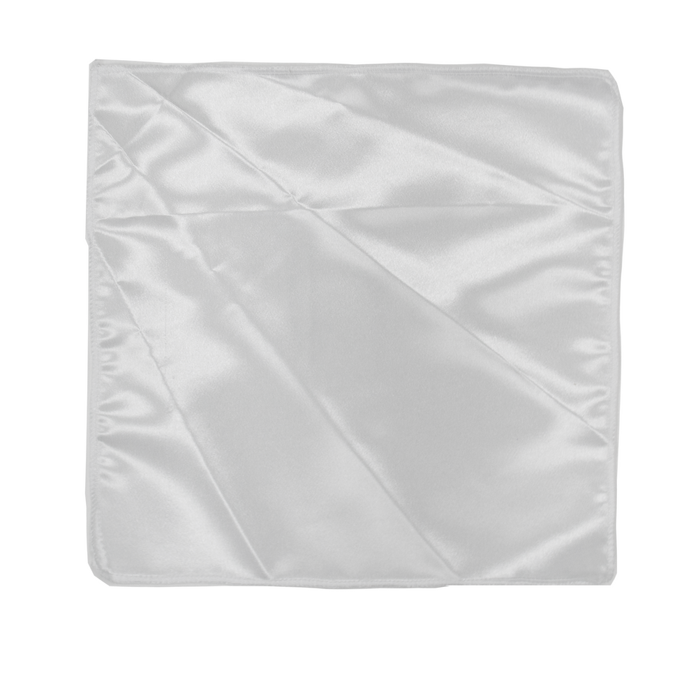 Varce Satin Hanky-SGL WHITE