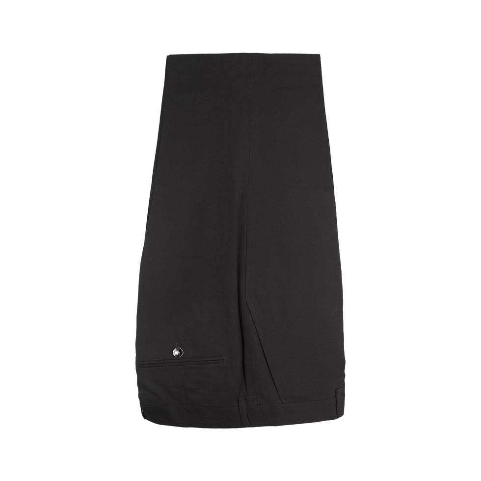 Olivero Men's Flatfront Trousers Black