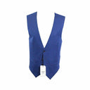 Harrison Plain Textured Vest BLUE